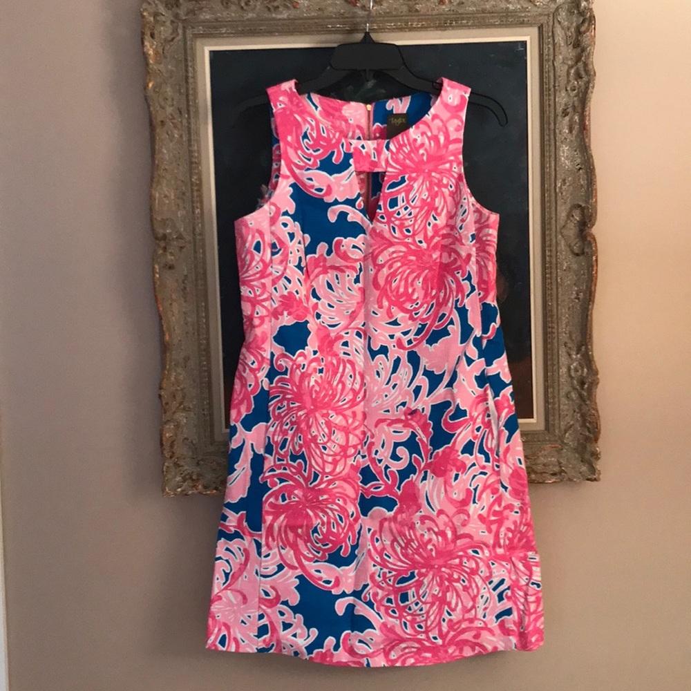 Shift dress bright